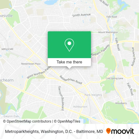 Metroparkheights map