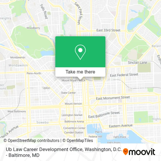 Ub Law Career Development Office map