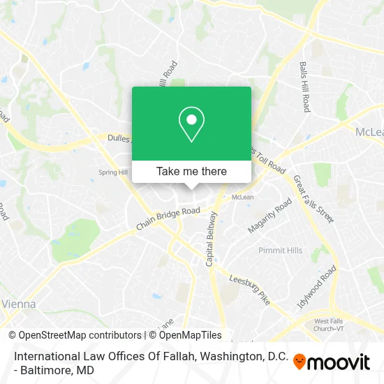 International Law Offices Of Fallah map