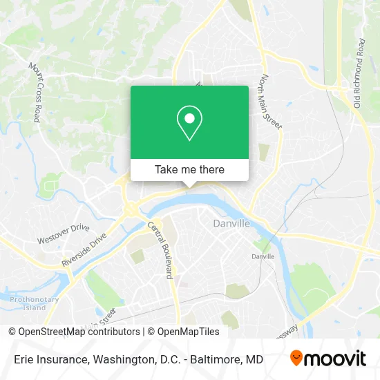 Erie Insurance map