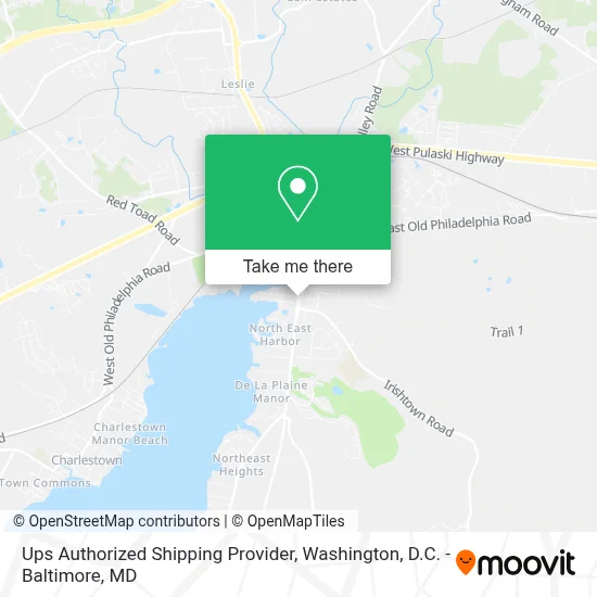 Ups Authorized Shipping Provider map