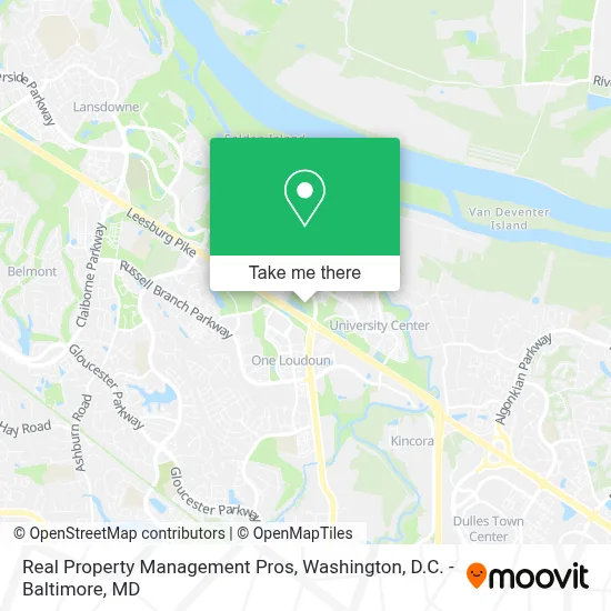 Real Property Management Pros map