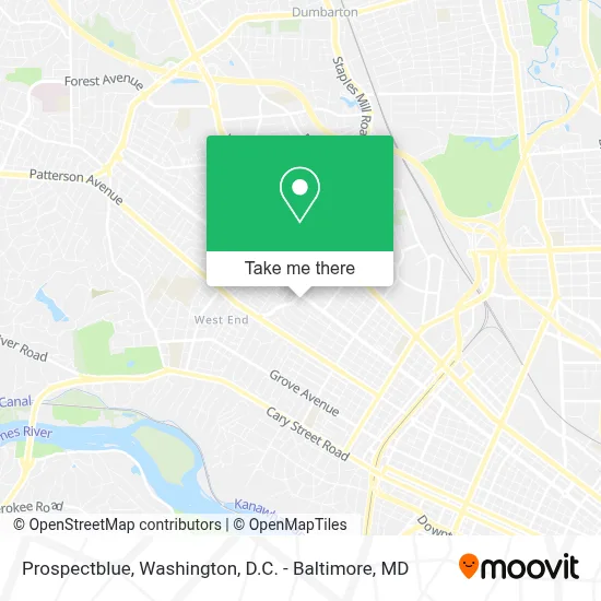 Prospectblue map