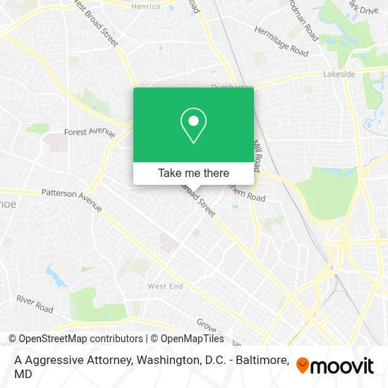 A Aggressive Attorney map