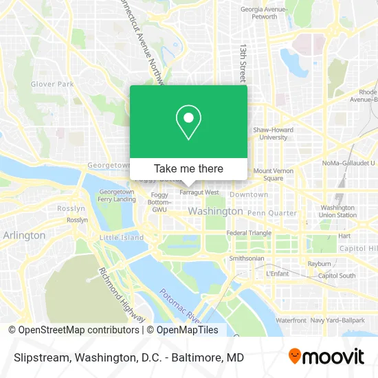 Slipstream map