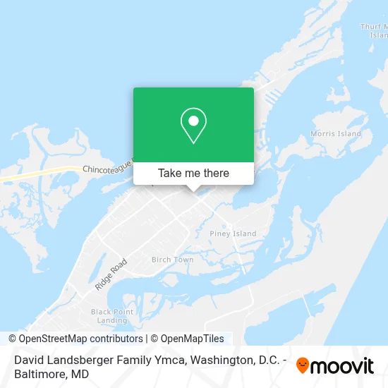 David Landsberger Family Ymca map