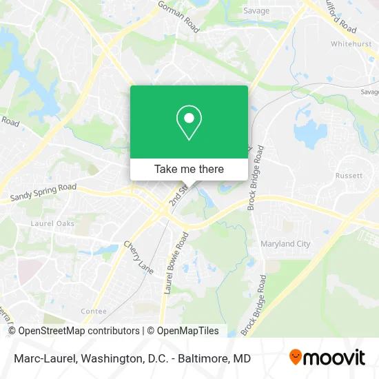 Marc-Laurel map