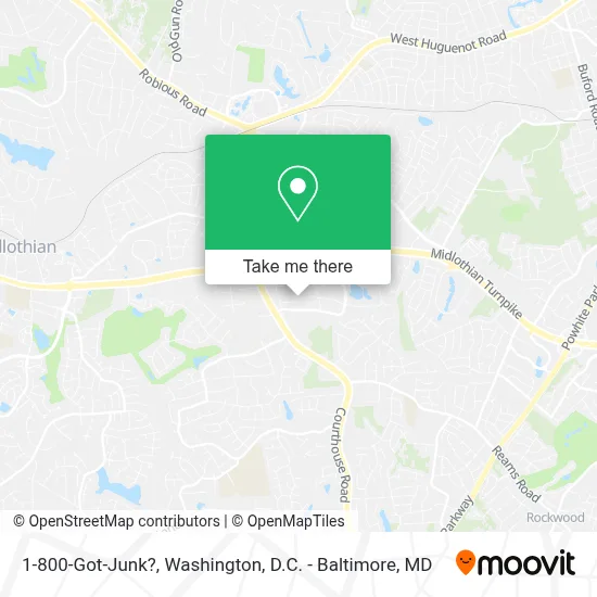1-800-Got-Junk? map