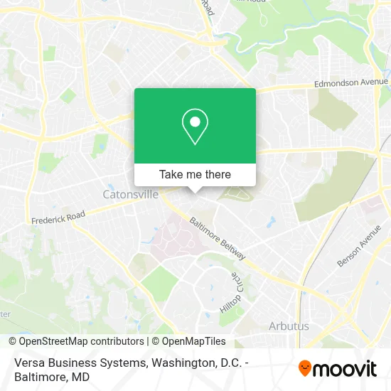 Versa Business Systems map