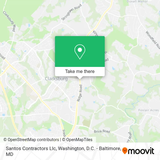 Santos Contractors Llc map