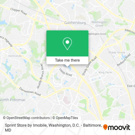 Sprint Store by Imobile map
