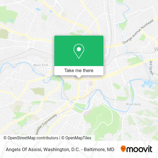 Angels Of Assisi map