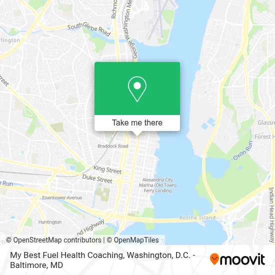 My Best Fuel Health Coaching map