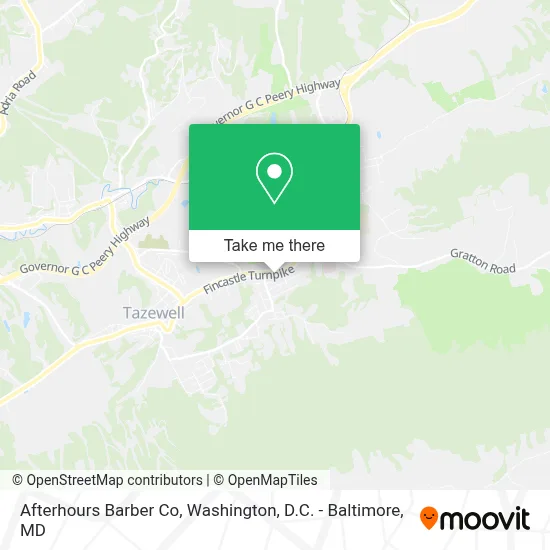Afterhours Barber Co map
