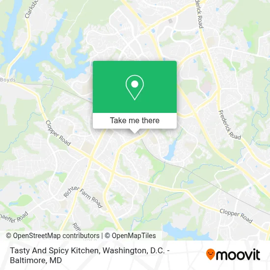 Tasty And Spicy Kitchen map