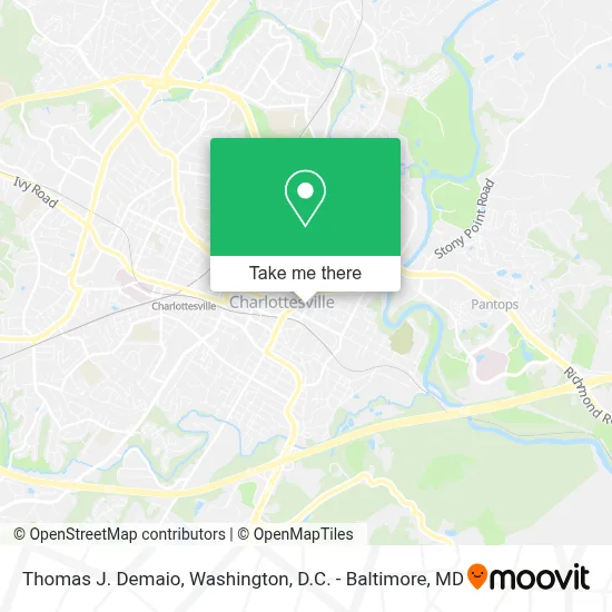 Thomas J. Demaio map