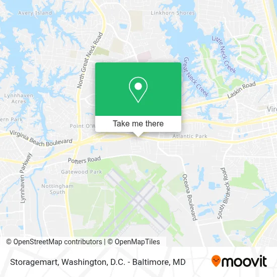 Storagemart map