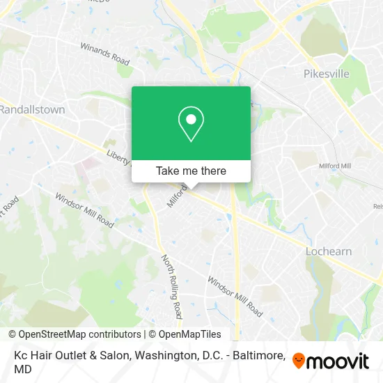 Kc Hair Outlet & Salon map