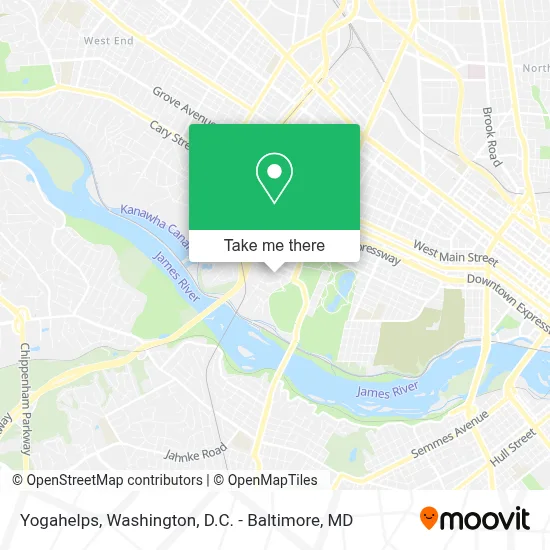 Yogahelps map