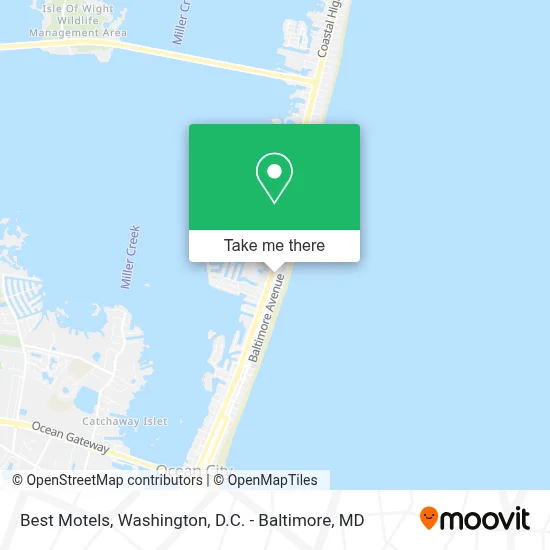 Best Motels map
