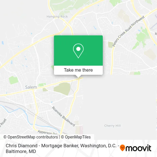 Chris Diamond - Mortgage Banker map