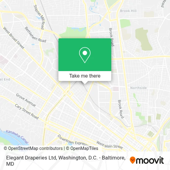 Elegant Draperies Ltd map