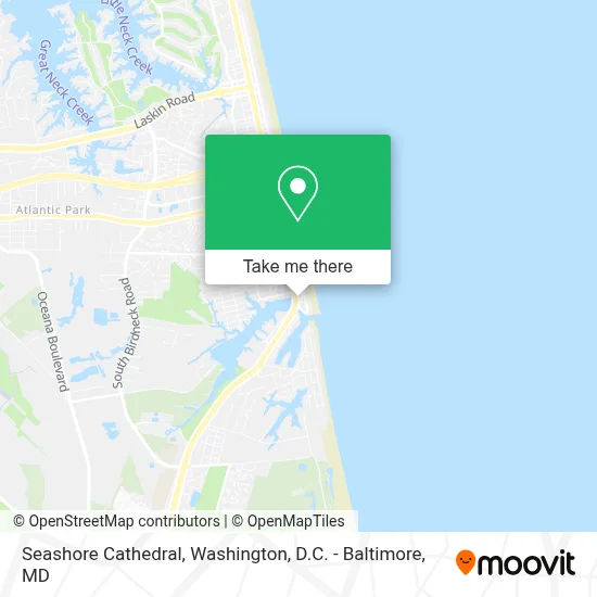 Seashore Cathedral map