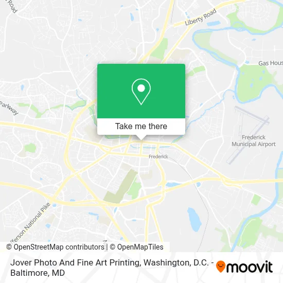Jover Photo And Fine Art Printing map