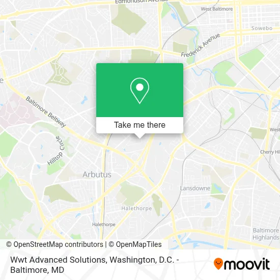 Wwt Advanced Solutions map