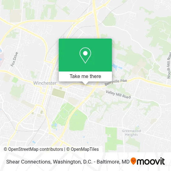 Shear Connections map
