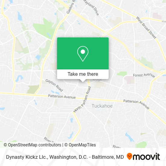 Dynasty Kickz Llc. map