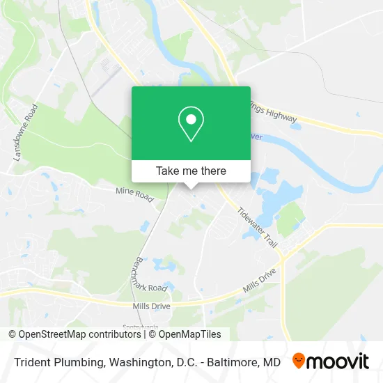 Trident Plumbing map