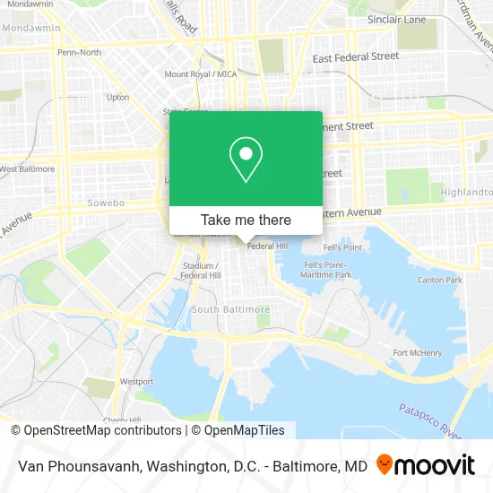 Van Phounsavanh map