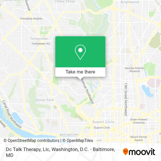 Dc Talk Therapy, Llc map