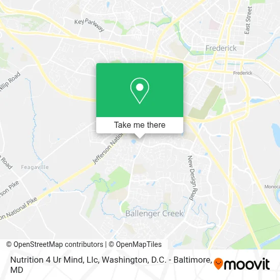 Nutrition 4 Ur Mind, Llc map