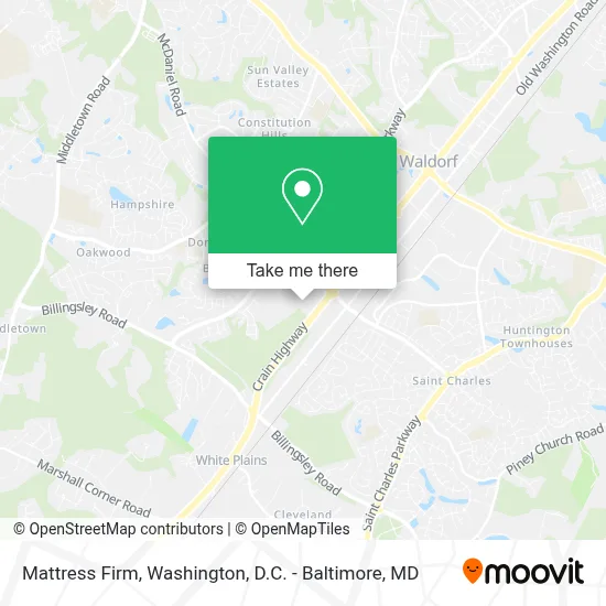 Mattress Firm map