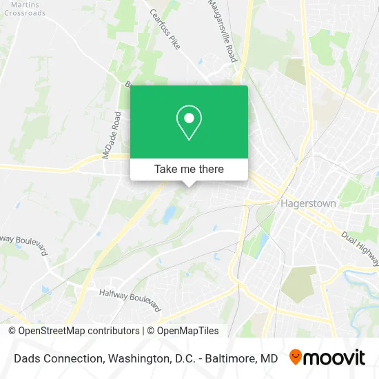 Dads Connection map