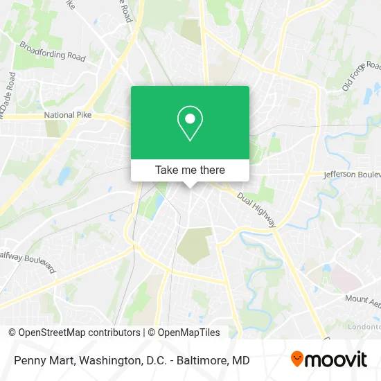 Penny Mart map