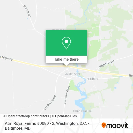 Atm Royal Farms #0080 - 2 map