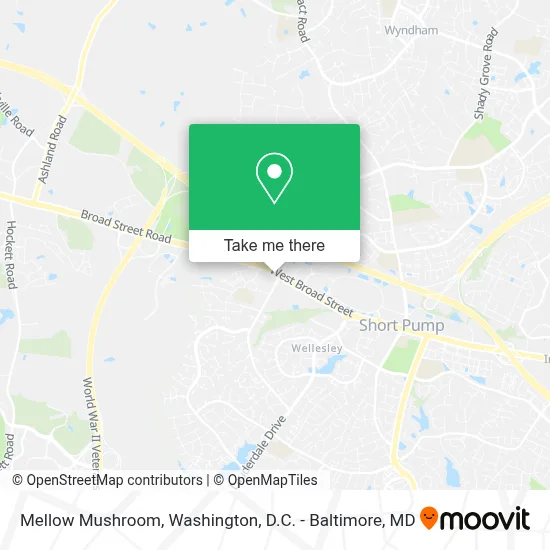 Mellow Mushroom map