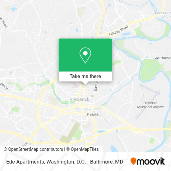 Ede Apartments map