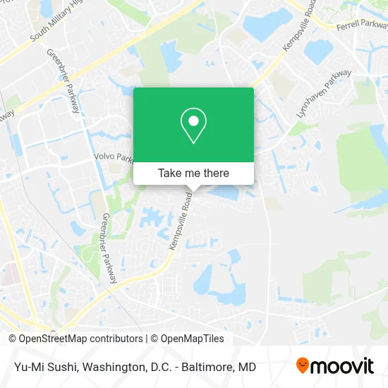 Yu-Mi Sushi map