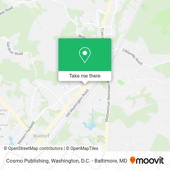Cosmo Publishing map