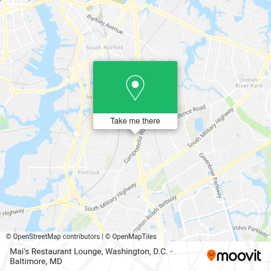 Mai's Restaurant Lounge map