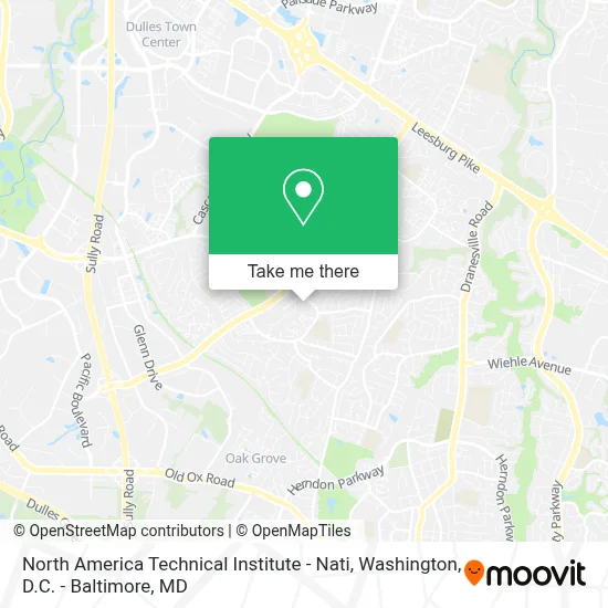 North America Technical Institute - Nati map