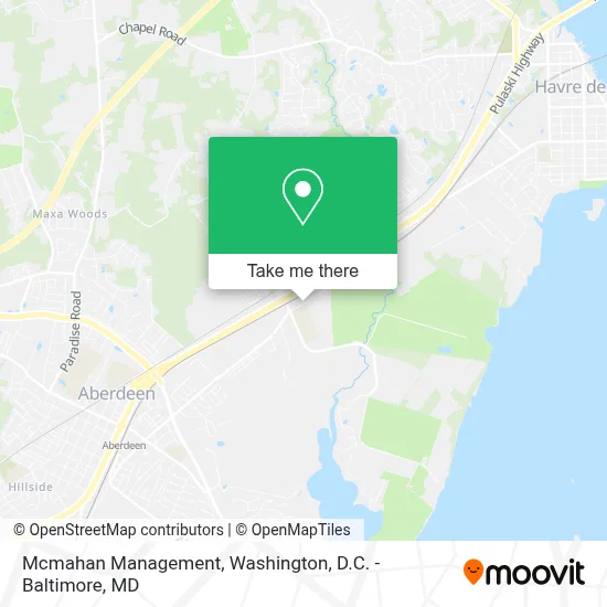 Mcmahan Management map