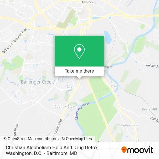 Christian Alcoholism Help And Drug Detox map