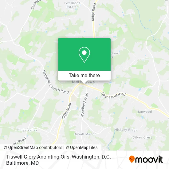 Tiswell Glory Anointing Oils map