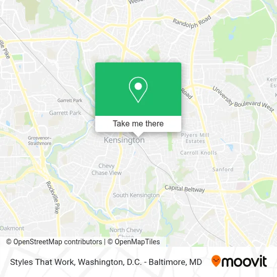 Styles That Work map