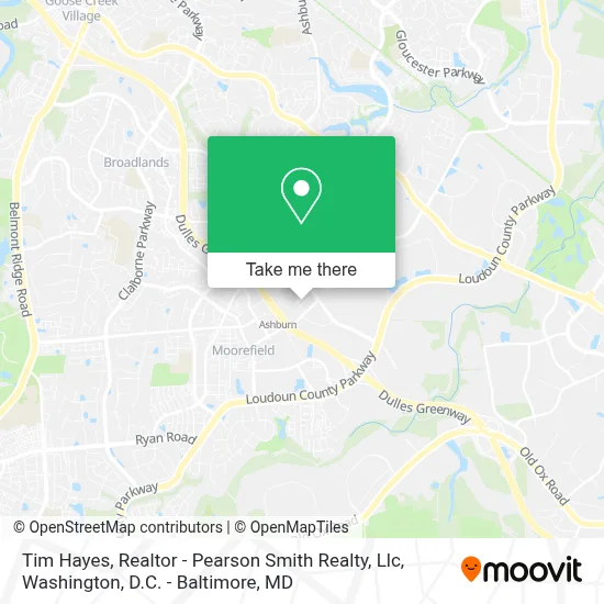 Tim Hayes, Realtor - Pearson Smith Realty, Llc map